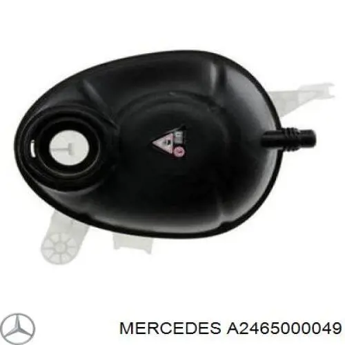 Tanque de expansão do sistema de esfriamento Mercedes A2465000049 preço, a partir de 41,01 USD