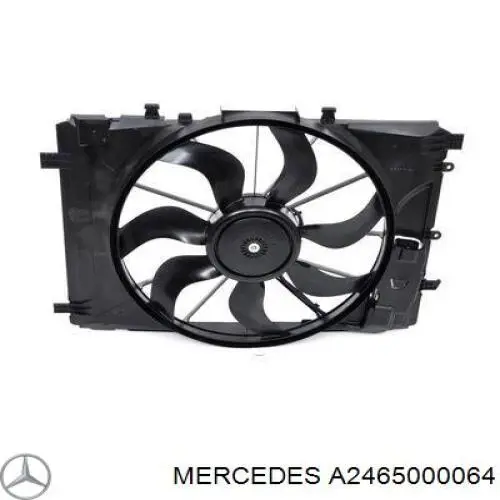 0540140006 Depo/Loro/Abakus Ventilador elétrico de esfriamento montado (motor + roda de aletas)