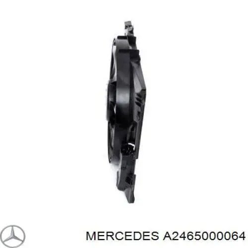 Compre A2465000064 Mercedes Ventilador elétrico de esfriamento montado (motor + roda de aletas)
