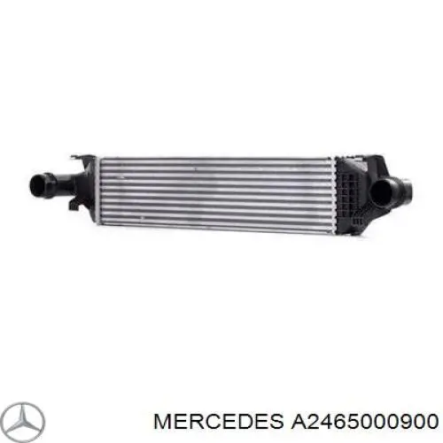 A2465000900 Mercedes Radiador de intercooler