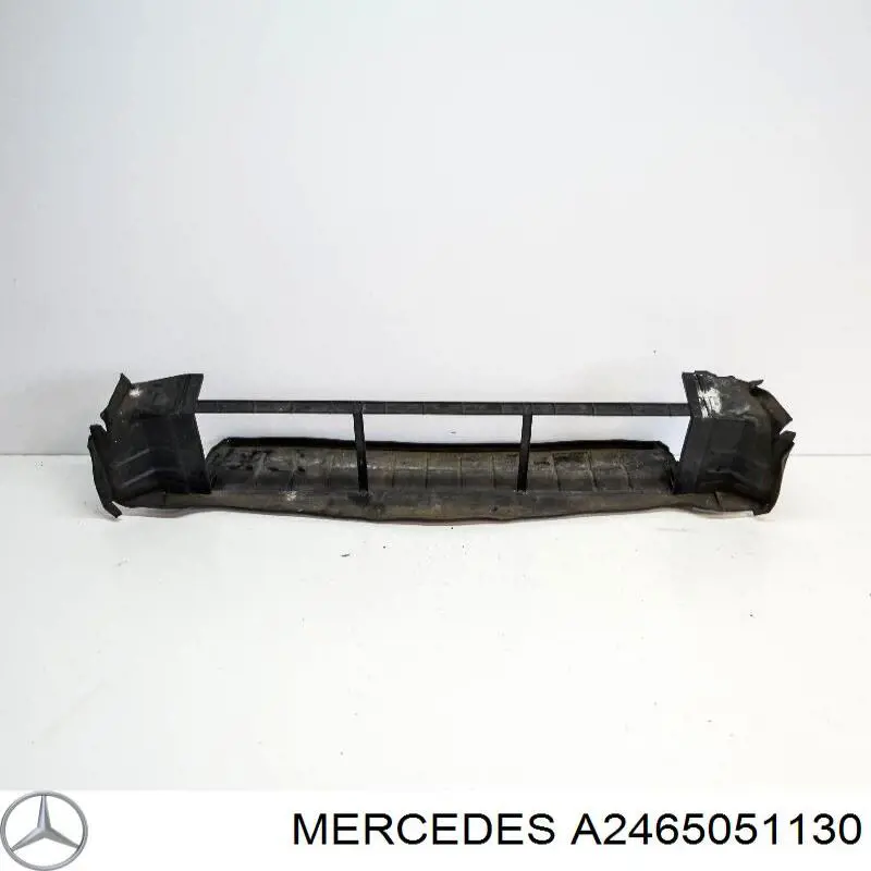 A2465051130 Mercedes Conduto de ar (defletor) inferior do radiador