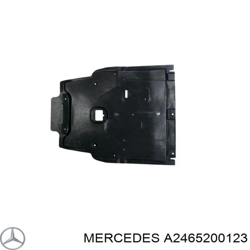 Proteção de motor, de panela (da seção de motor) Mercedes A2465200123 preço, a partir de 74,49 USD