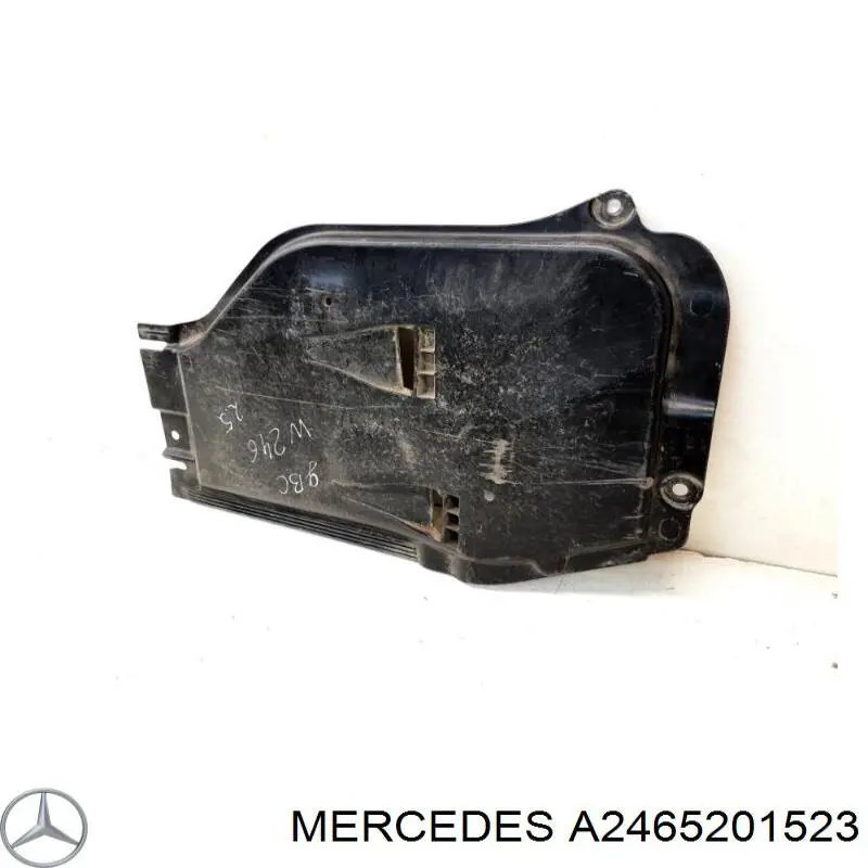 Proteção de motor, de panela (da seção de motor) Mercedes 2465201523 preço, a partir de 66,80 USD