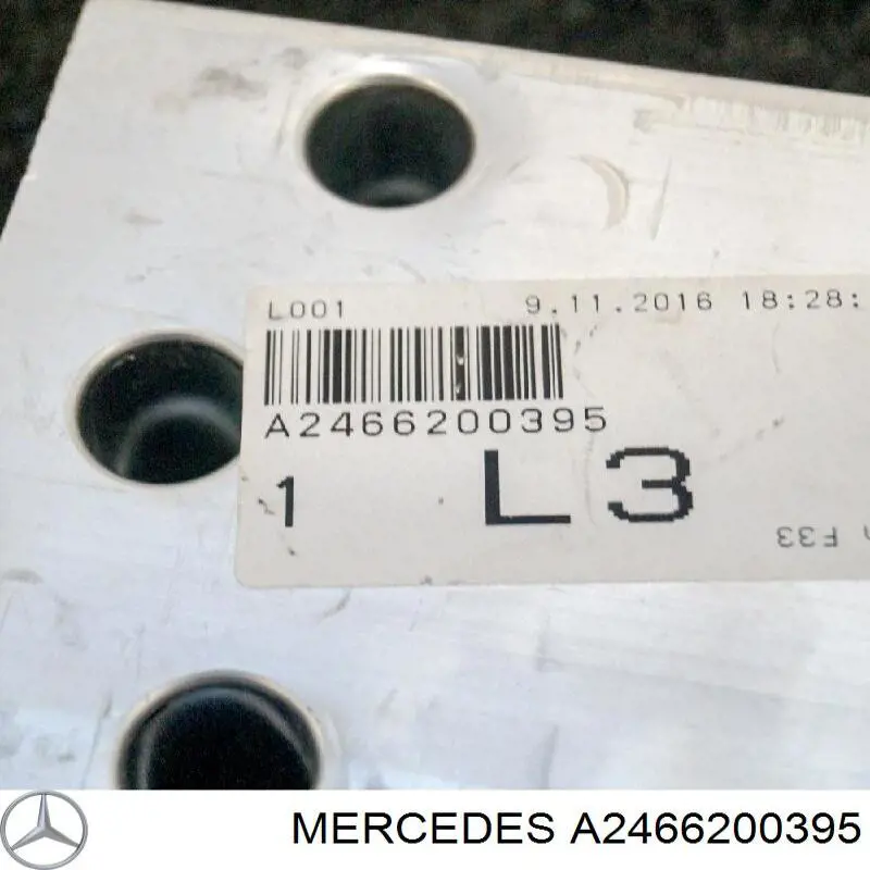 Consola de reforçador do pára-choque dianteiro Mercedes A2466200395 preço, a partir de 82,61 USD