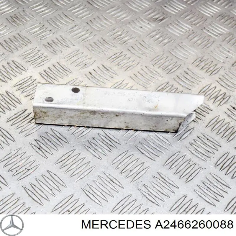 A2466260088 Mercedes Consola de reforçador do pára-choque dianteiro