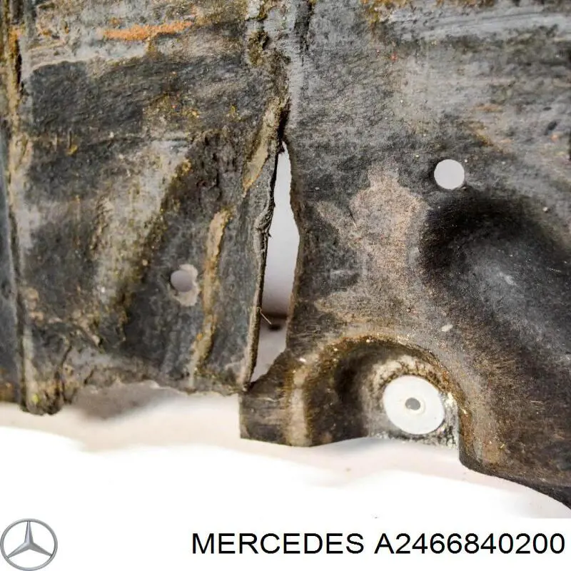 Compre A2466840200 Mercedes Proteção de fundo direita