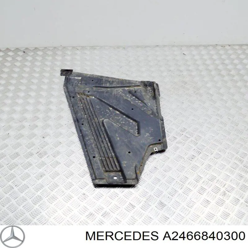 Proteção de fundo esquerda Mercedes A2466840300 preço, a partir de 40,87 USD