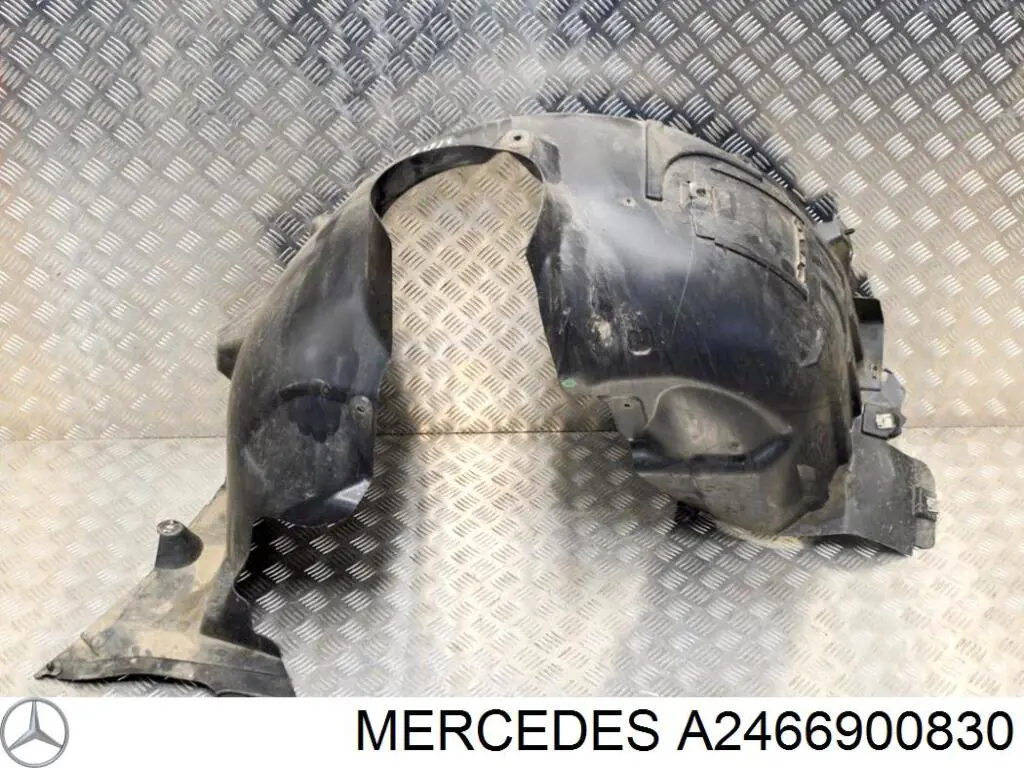 A2466900830 Mercedes Guarda-barras esquerdo do pára-lama dianteiro