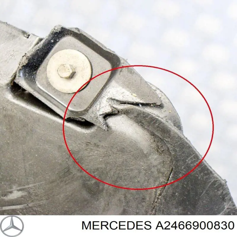 Guarda-barras esquerdo do pára-lama dianteiro Mercedes A2466900830 preço, a partir de 79,60 USD
