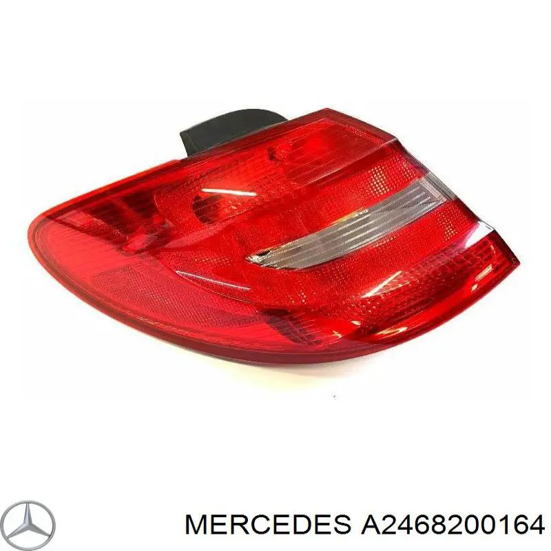 Lanterna traseira esquerda Mercedes A2468200164 preço, a partir de 154,62 USD
