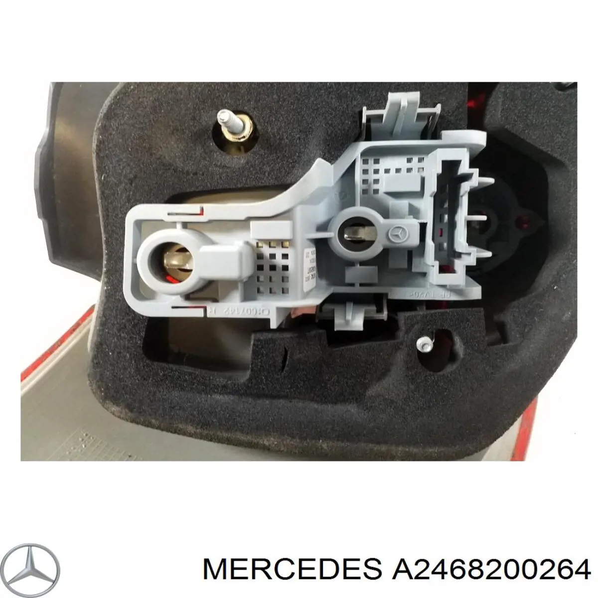 Lanterna traseira direita externa Mercedes A2468200264 preço, a partir de 124,22 USD