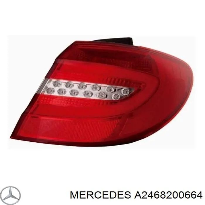 3054926 VAN Wezel Lanterna traseira direita