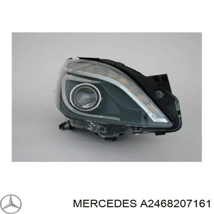 Luz esquerda Mercedes A2468207161 preço, a partir de 837,79 USD