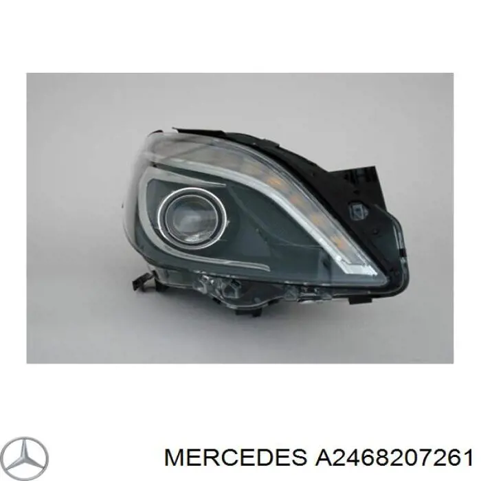 Luz direita Mercedes A2468207261 preço, a partir de 954,54 USD
