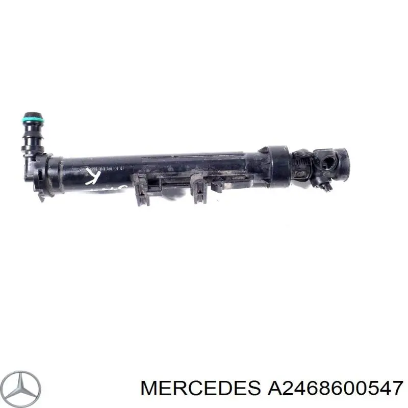 Injetor esquerdo de fluido para lavador de pára-brisas Depo/Loro/Abakus 10303077