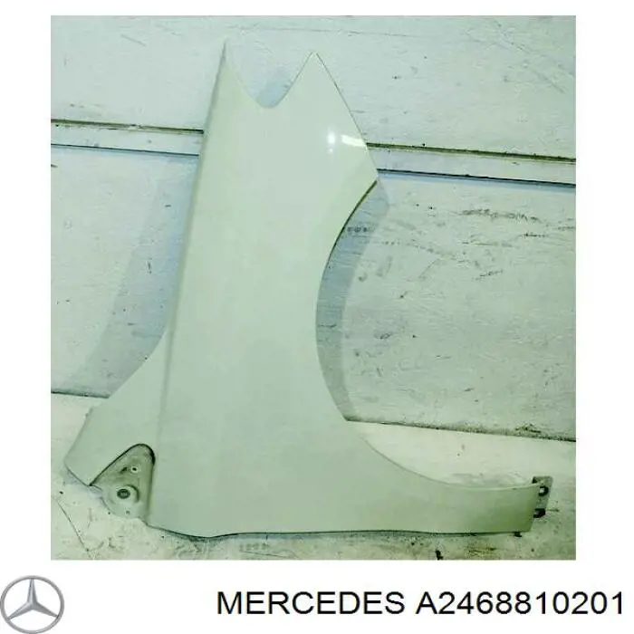 A2468810201 Mercedes Pára-lama dianteiro direito