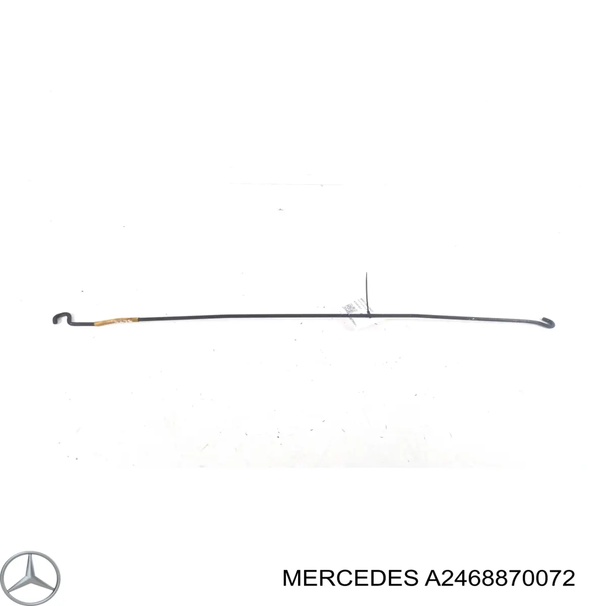 A2468870072 Mercedes Fixador de suporte da capota