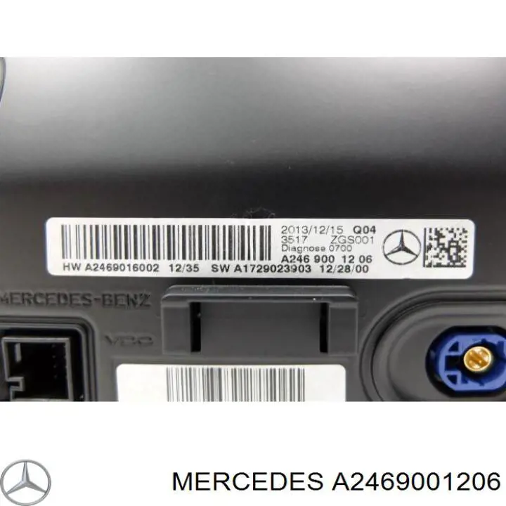 Mostrador multifuncional Mercedes A2469001206 preço, a partir de 309,55 USD