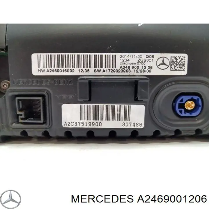 Mostrador multifuncional Mercedes A2469001206 preço, a partir de 279,22 USD