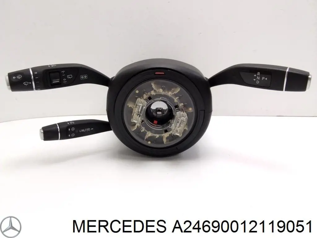 A24690012119051 Mercedes Comutador instalado na coluna da direção, montado
