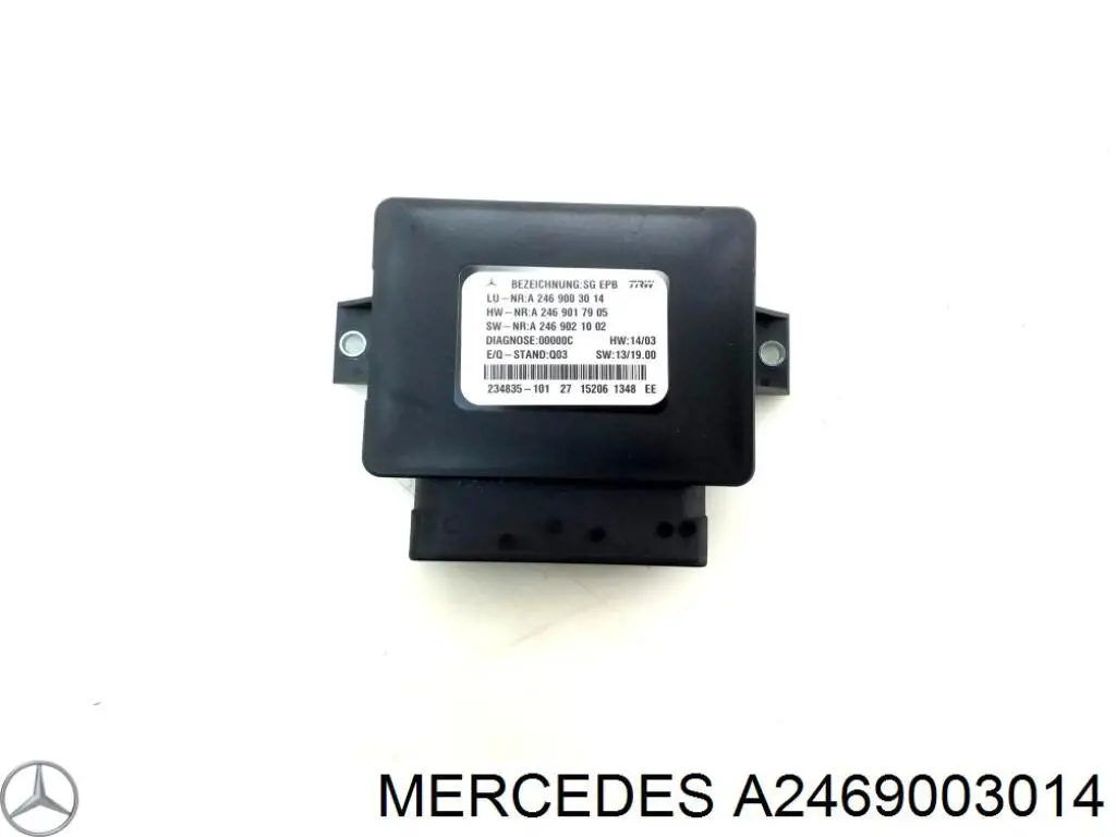 Unidade de controlo (módulo) do freio de estacionamento eletromecânico Mercedes 2469003014 preço, a partir de 56,28 USD