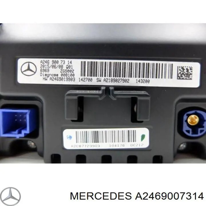 Mostrador multifuncional Mercedes A2469007314 preço, a partir de 330,76 USD