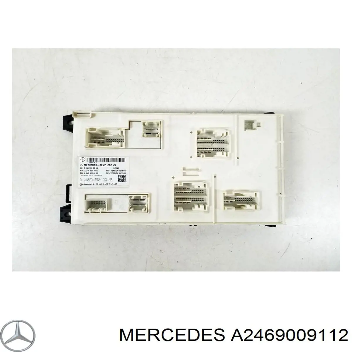 Unidade de controlo de sinais SAM Mercedes A2469009112 preço, a partir de 134,08 USD