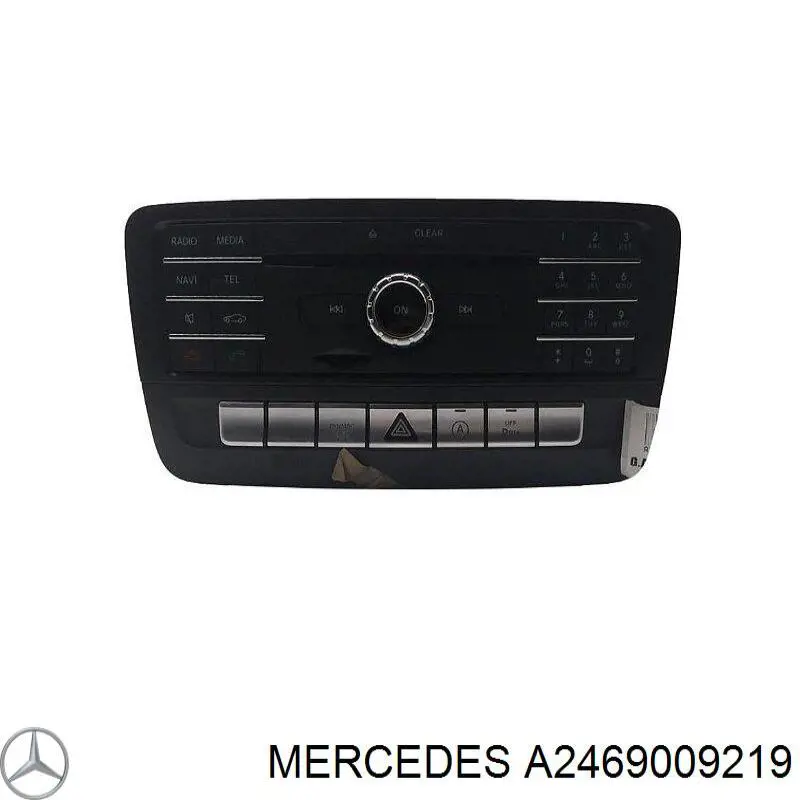 A2469009219 Mercedes Bloco de botões do console central