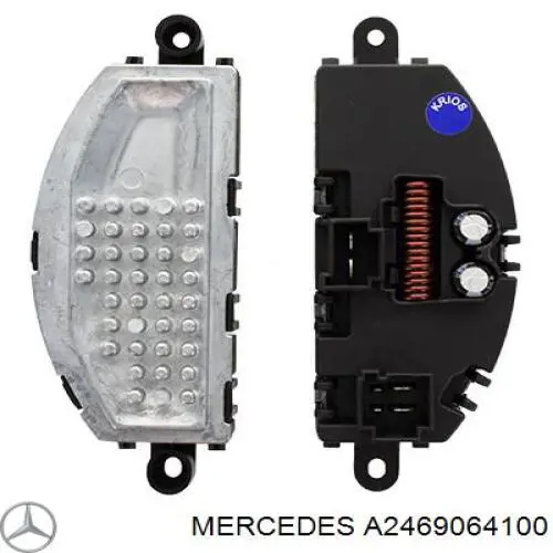 A2469064100 VAG Resistor (resistência) de ventilador de forno (de aquecedor de salão)