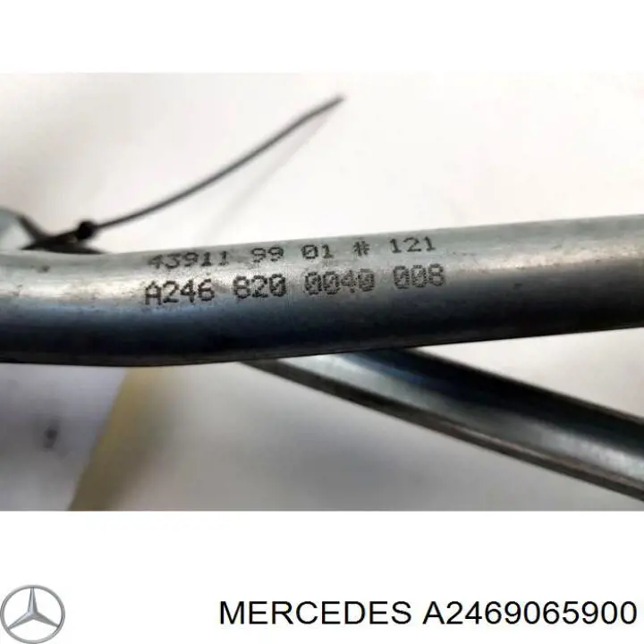 A2469065900 Mercedes Motor de limpador pára-brisas do pára-brisas