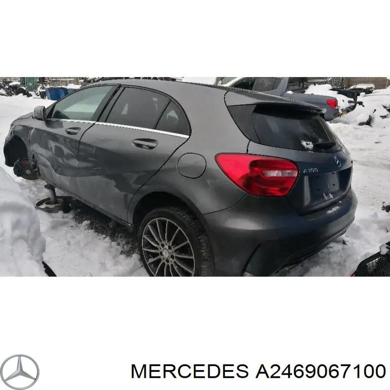 A2469067100 Mercedes Unidade de dispositivos de segurança