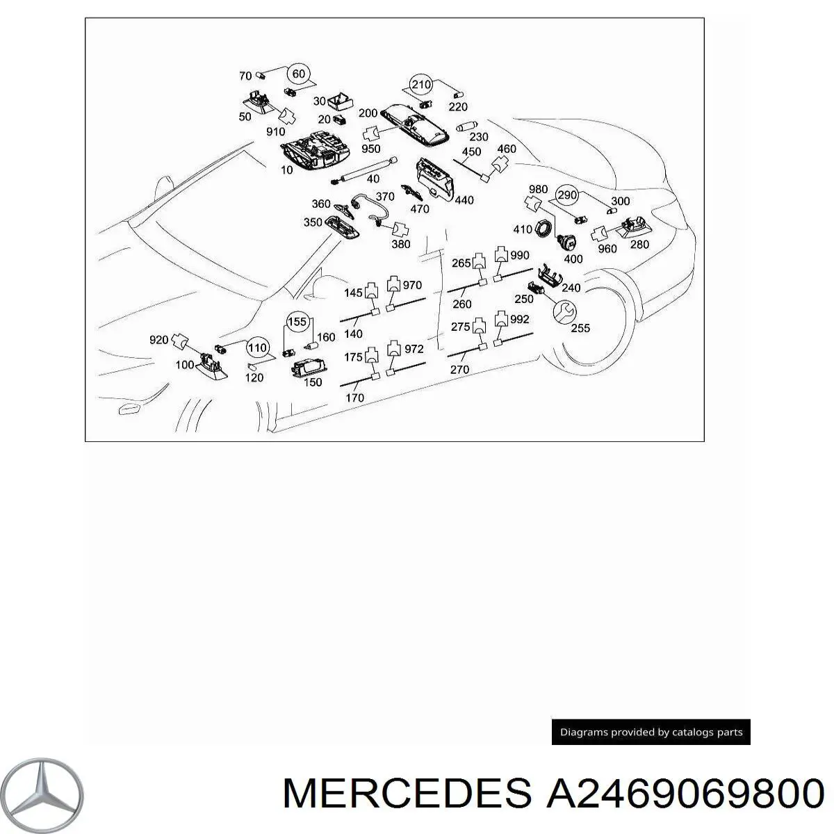  Mercedes A2469069800 preço, a partir de 32,02 USD