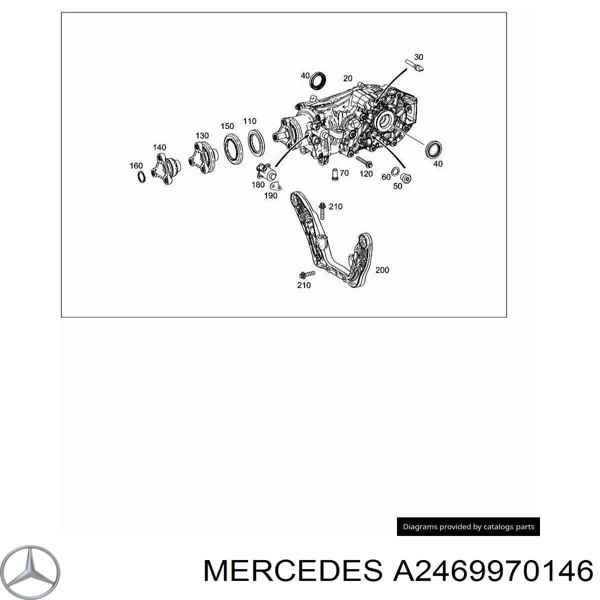 Bucim da haste de redutor do eixo traseiro Mercedes A2469970146 preço, a partir de 8,37 USD
