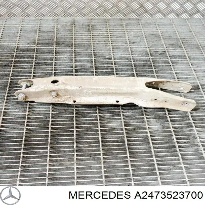A2473523700 Mercedes Braço oscilante inferior esquerdo de suspensão traseira/direita