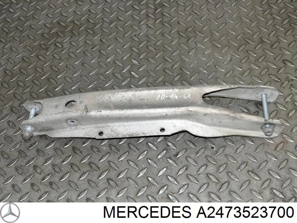 Compre A2473523700 Mercedes Braço oscilante inferior esquerdo de suspensão traseira/direita