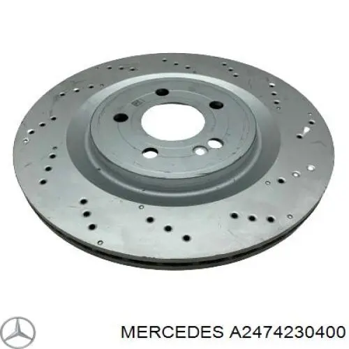 A2474230400 Mercedes Disco do freio traseiro
