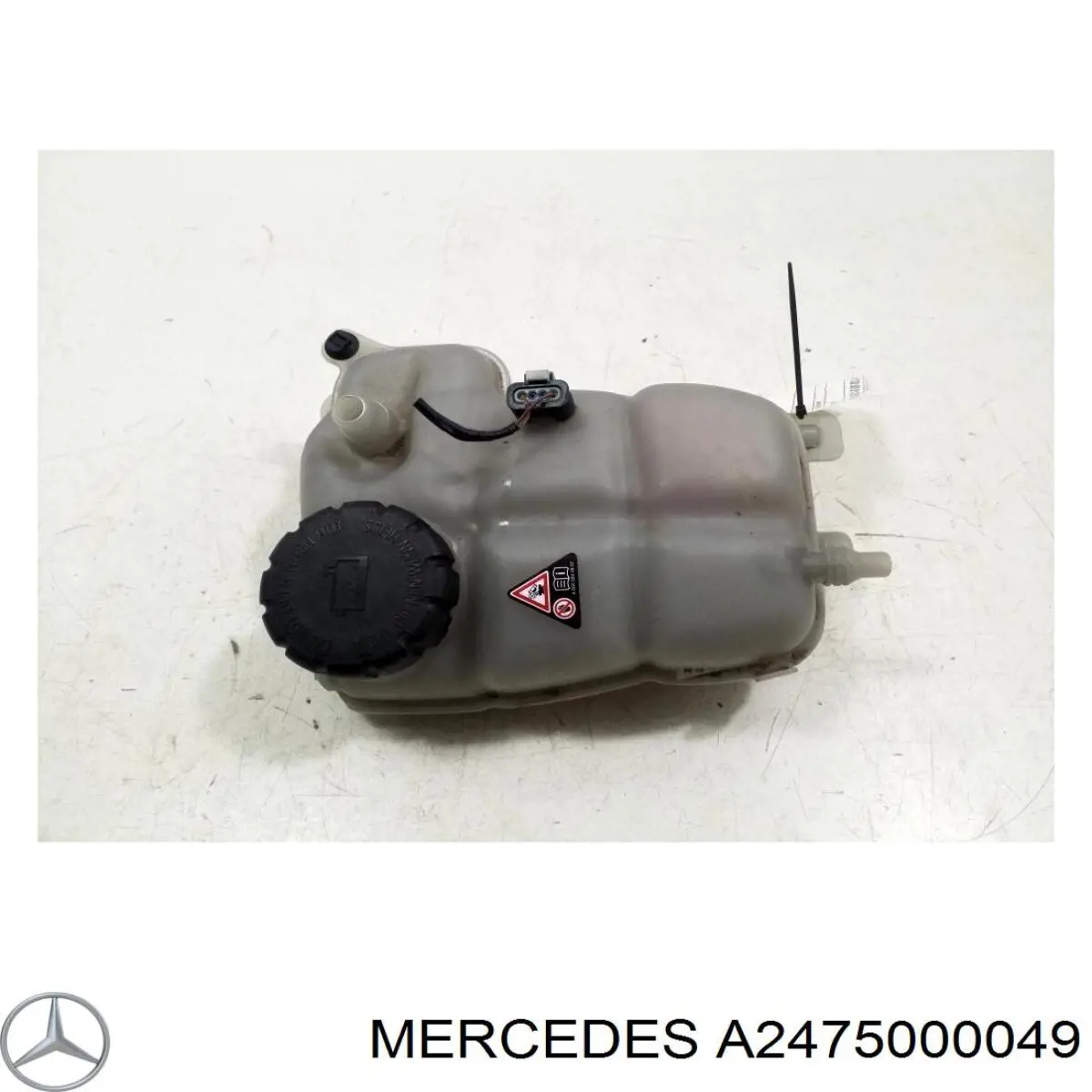 A2475000049 Mercedes Tanque de expansão do sistema de esfriamento