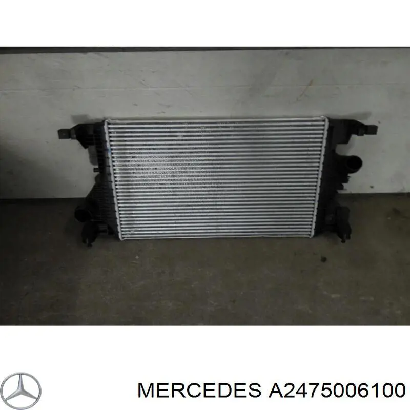 A2475006100 Mercedes Radiador de intercooler