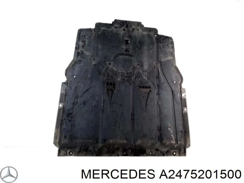 A2475201500 Mercedes Proteção do pára-choque dianteiro