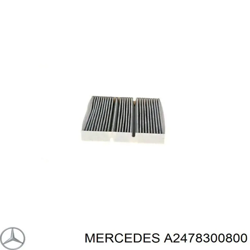 Filtro de salão Mercedes A2478300604 preço, a partir de 23,50 USD