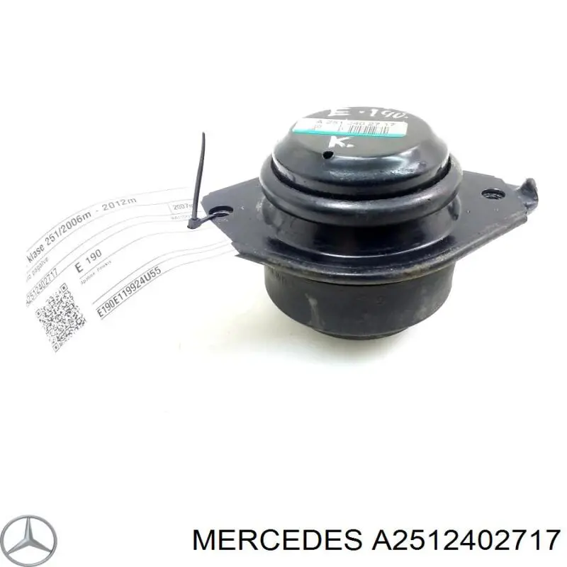 A2512402717 Mercedes Coxim (suporte) esquerdo/direito de motor