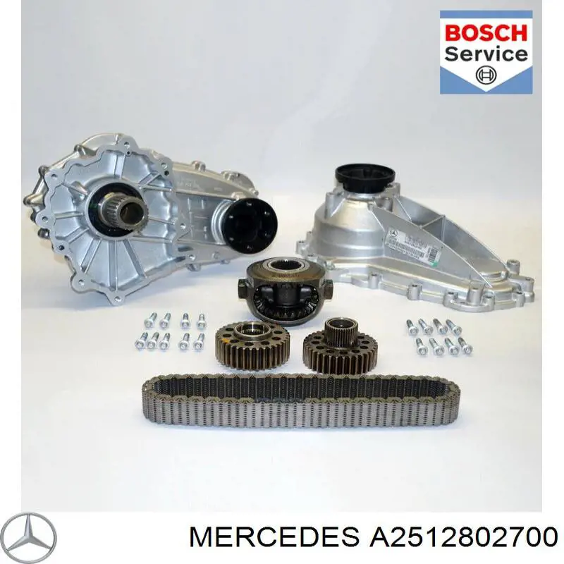 A2512802700 Mercedes Caixa de transferência