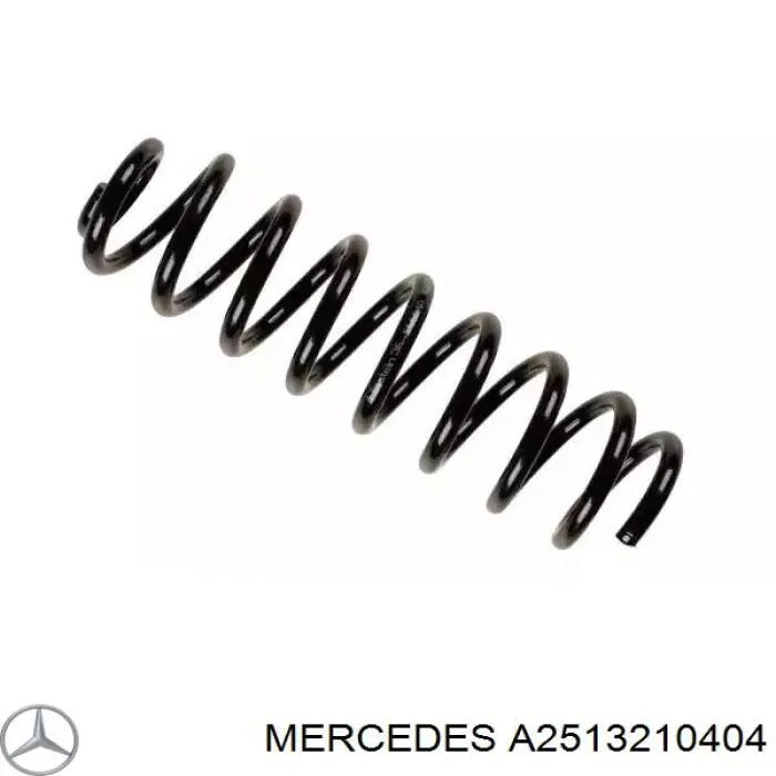 A2513210404 Mercedes Mola dianteira