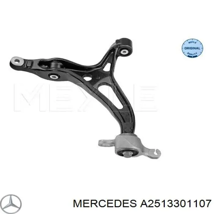 Braço oscilante inferior esquerdo de suspensão dianteira Mercedes A2513301107 preço, a partir de 120,88 USD