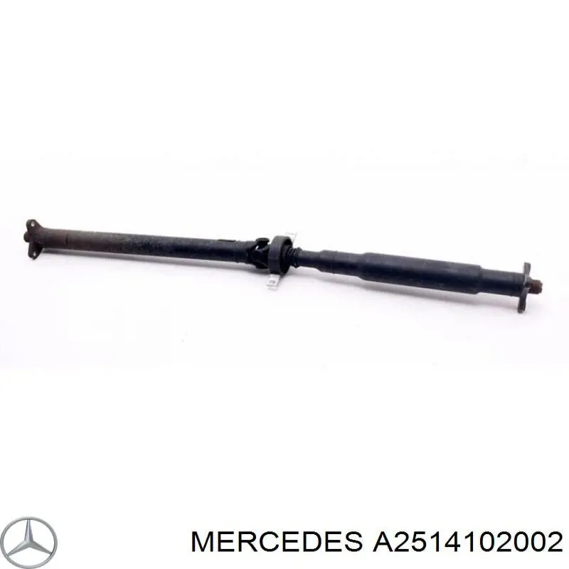 A2514102002 Mercedes Junta universal traseira, parte traseira