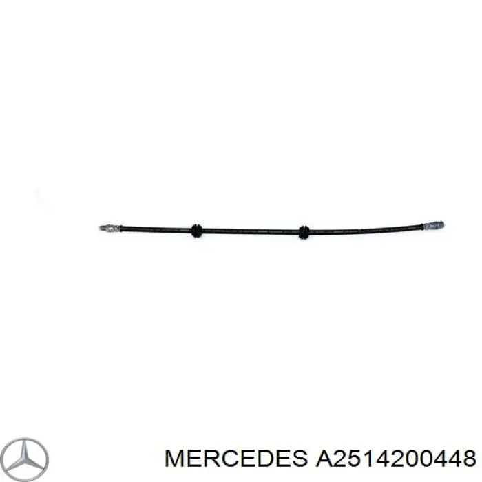 Compre A251420064864 Mercedes Mangueira do freio traseira