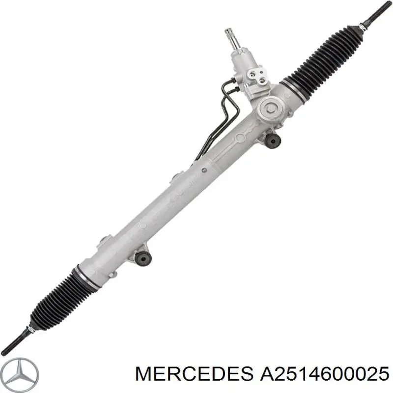 Cremalheira da direção Mercedes A2514600025 preço, a partir de 117,05 USD