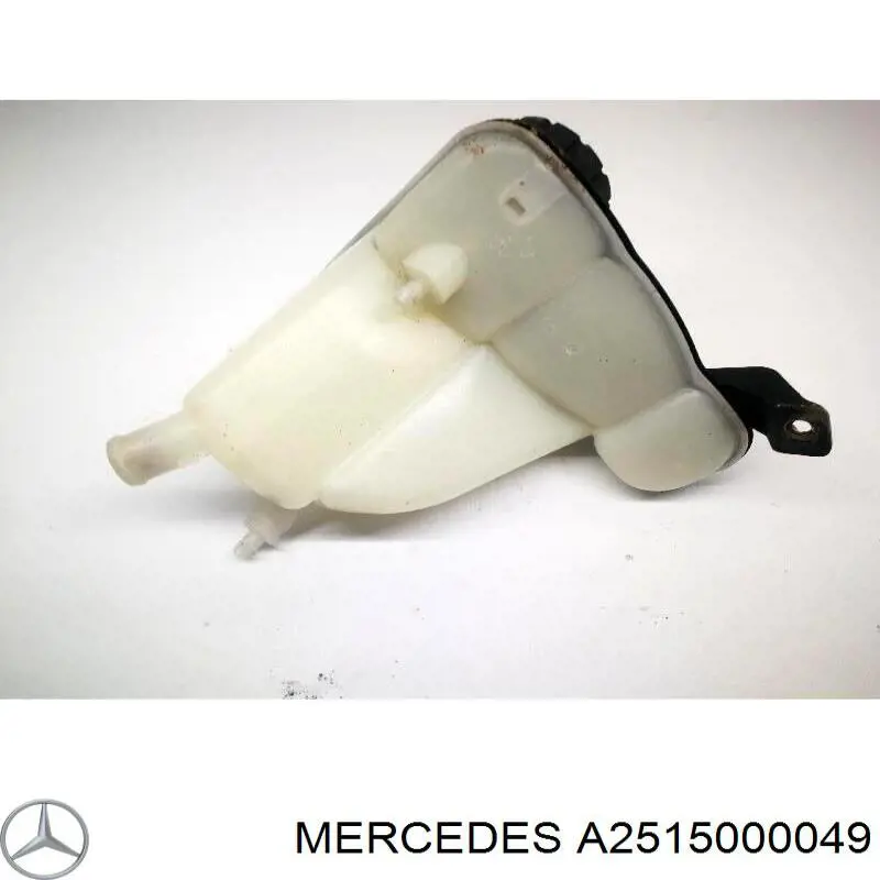 A2515000049 Mercedes Tanque de expansão do sistema de esfriamento