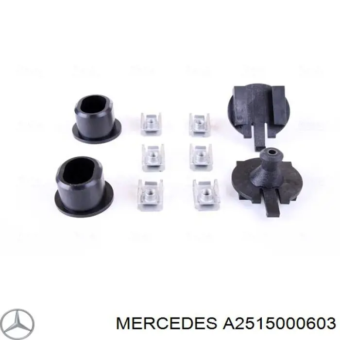 Radiador de esfriamento de motor Mercedes A2515000603 preço, a partir de 167,76 USD