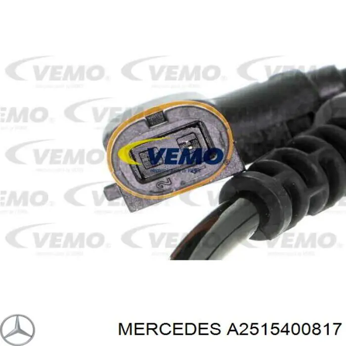 A2515400817 Mercedes Sensor dianteiro de ABS